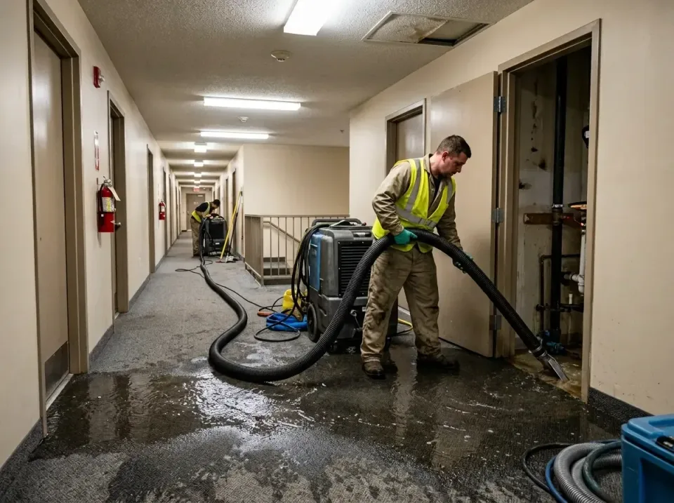 multi-unit-apartment-hallway-f-005 — frequently asked questions, Emergency Burst Pipe Water Extraction & Removal in Edwards,…